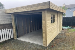 Garage en bois